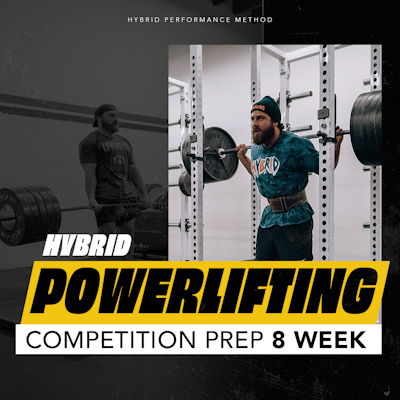HYBRID Powerlifting 8-Week Competition Prep By Hybrid Team