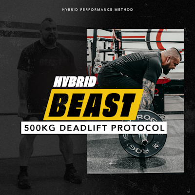 HYBRID 500kg Deadlift Program By Eddie Hall